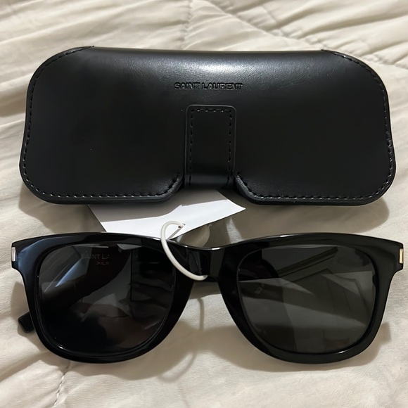NWT Saint Laurent SL51 Black Sunglasses - Picture 2 of 5